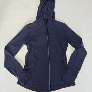 Lululemon Hooded Define Jacket Nulu Size 8 Night Sea Color